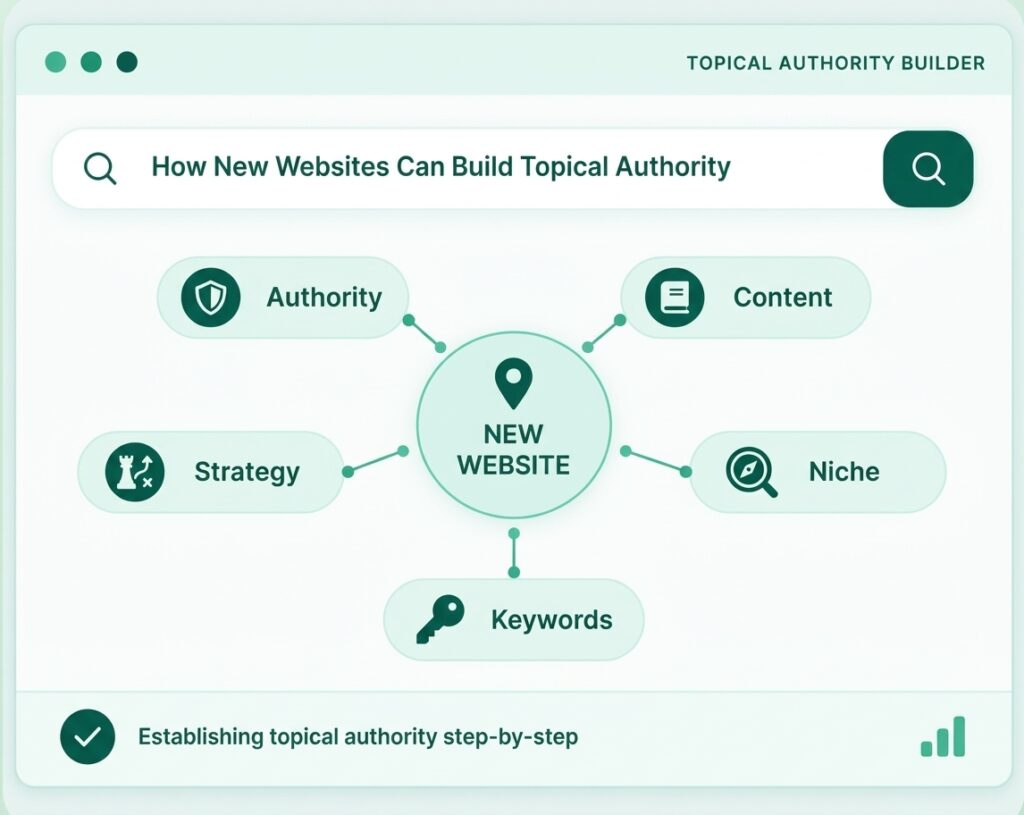 Topical Authority for New Websites: How to Build It From Scratch