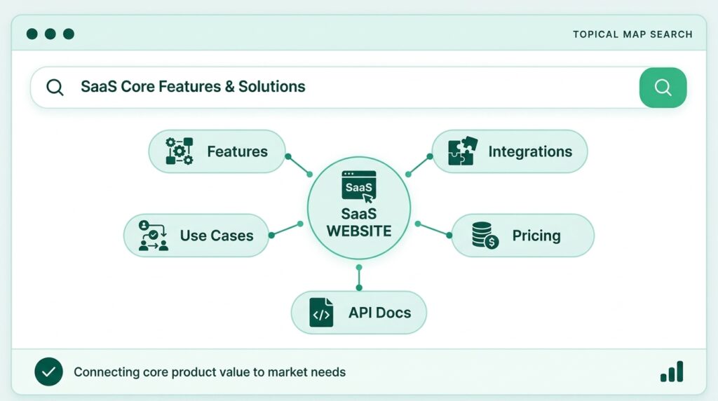 Topical Map for SaaS Websites