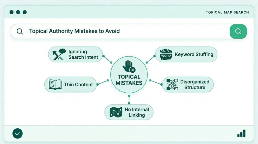 Topical Authority Mistakes to Avoid