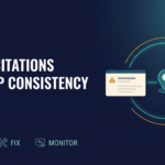 Infographic banner summarizing a local citation audit, with a fix and monitor flow